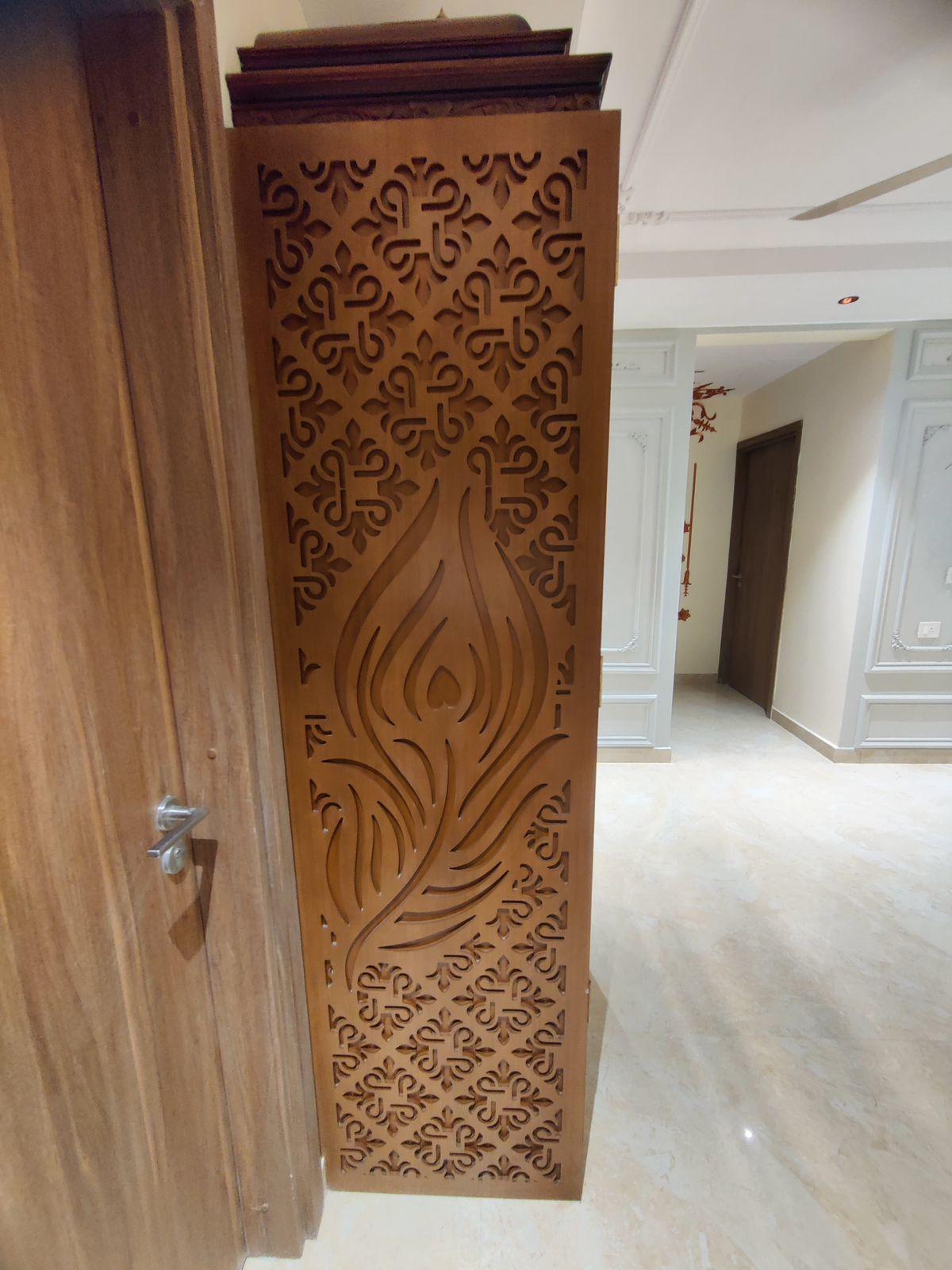 Carved wooden door interior design for premium homes