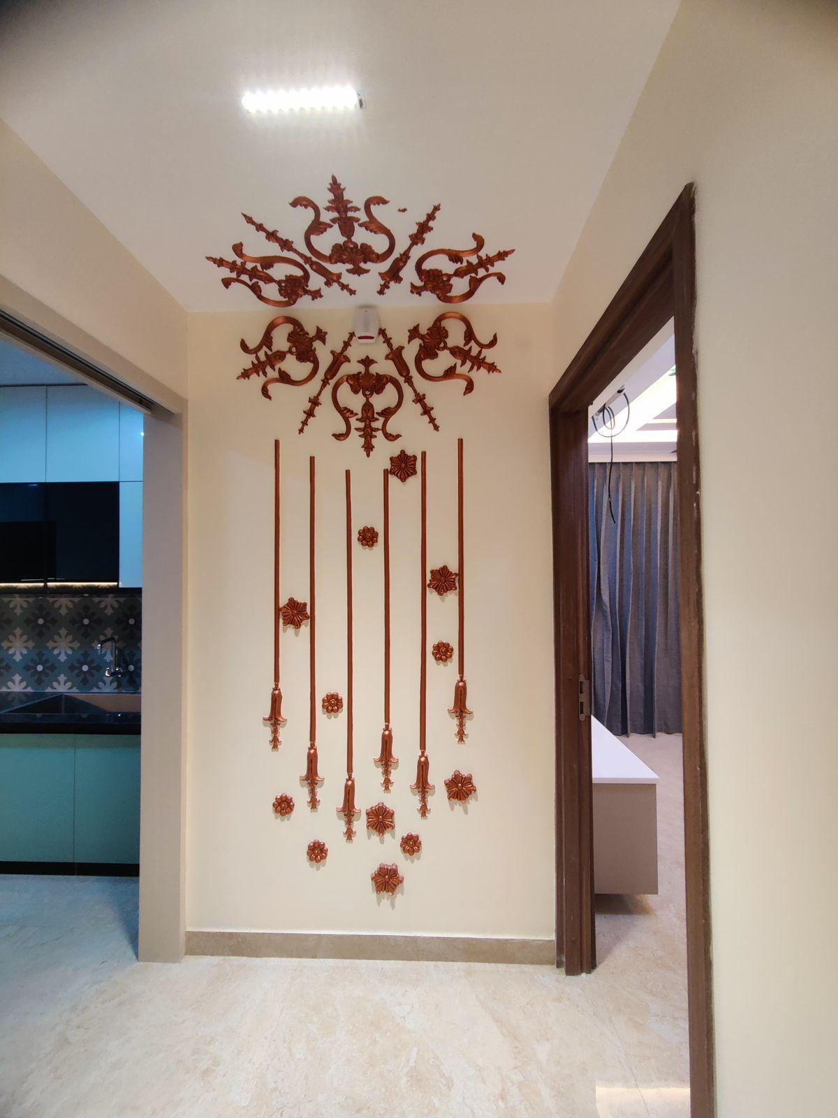Decorative metal wall art for premium interior design